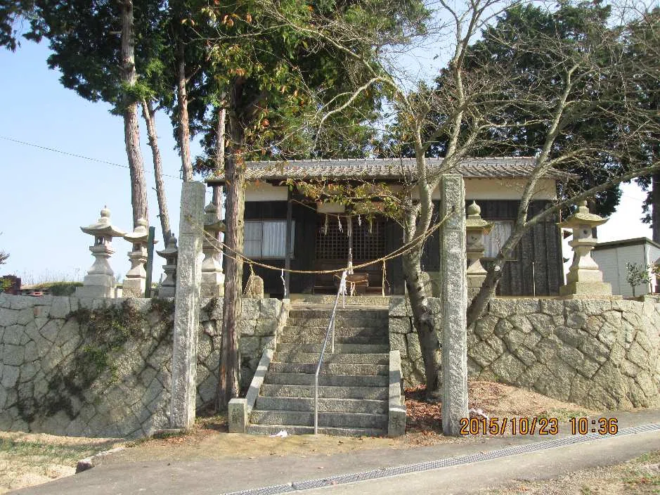 古道里山と天神社（岡山市東区）｜丸谷 憲二