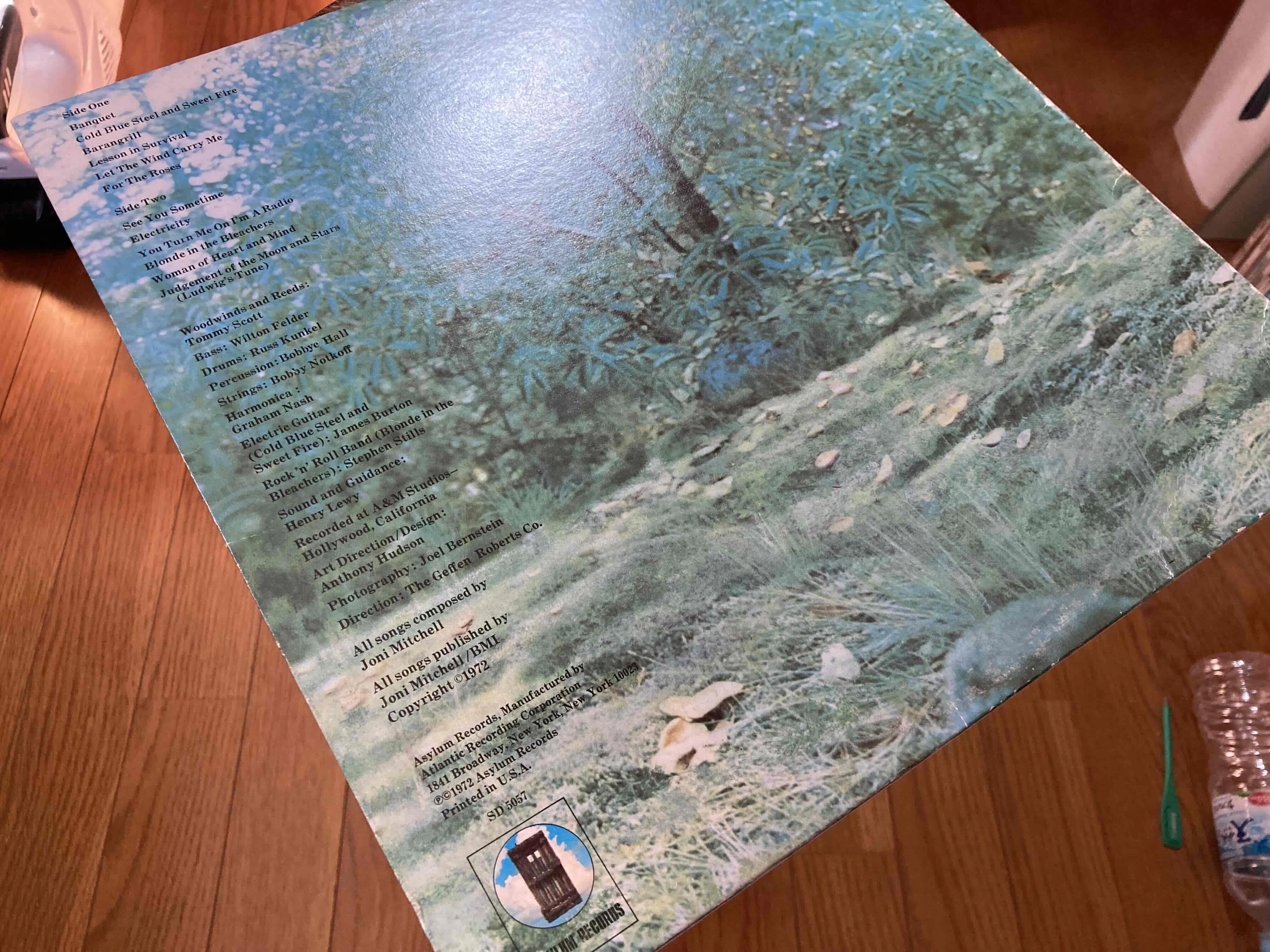 Joni Mitchell [ For The Roses ] Asylum SD-5057｜naruru's Record