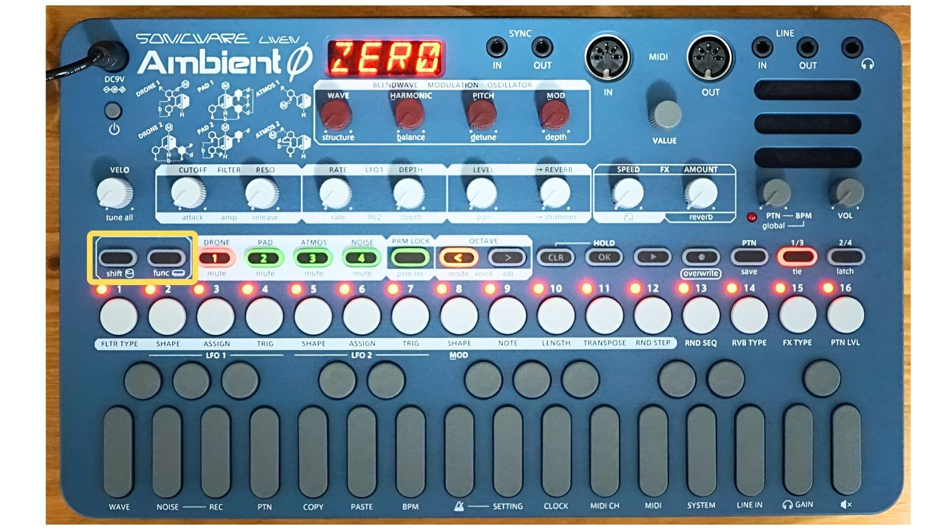 鍵盤楽器 sonic ware ambient 0 sonicware-liven-ambient-0-
