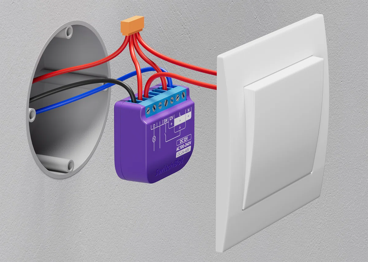 続】SwitchBot Relay Switch 1（Power Measurement 機能なし・DC12Vで 