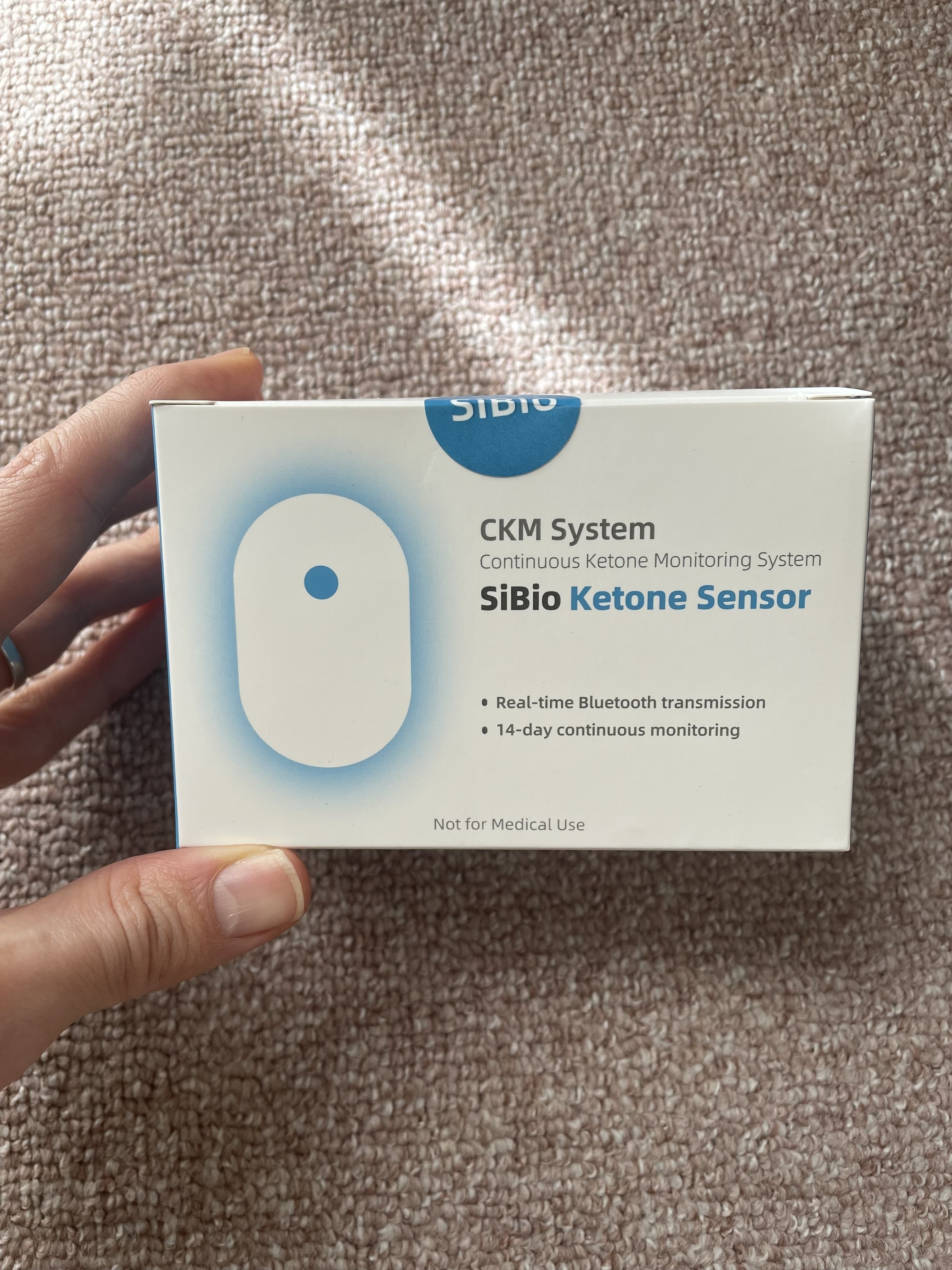 SIBIO KS1 連続ケトンモニタリング (CKM)を使ってみた｜chr