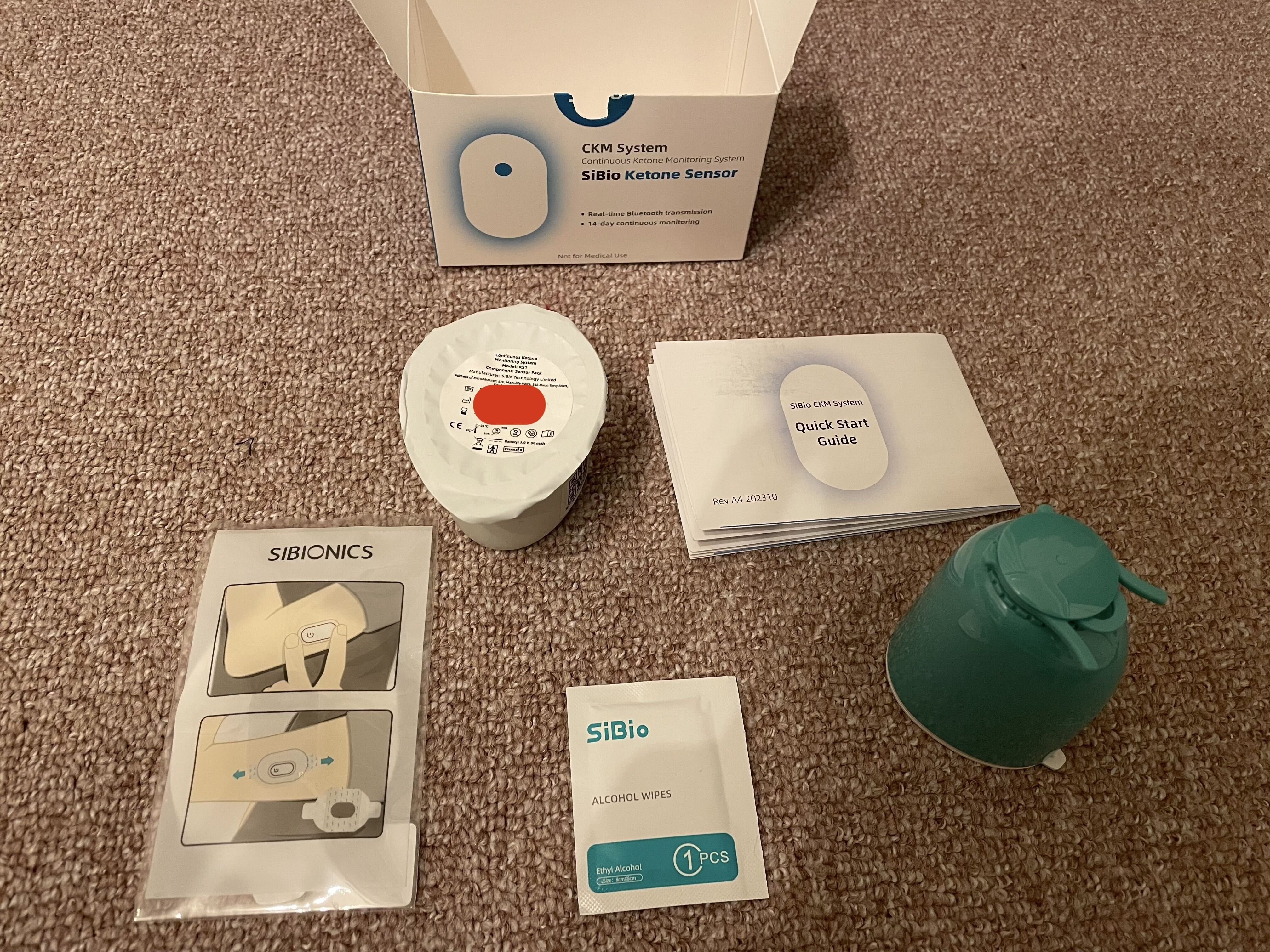 SIBIO KS1 連続ケトンモニタリング (CKM)を使ってみた｜chr