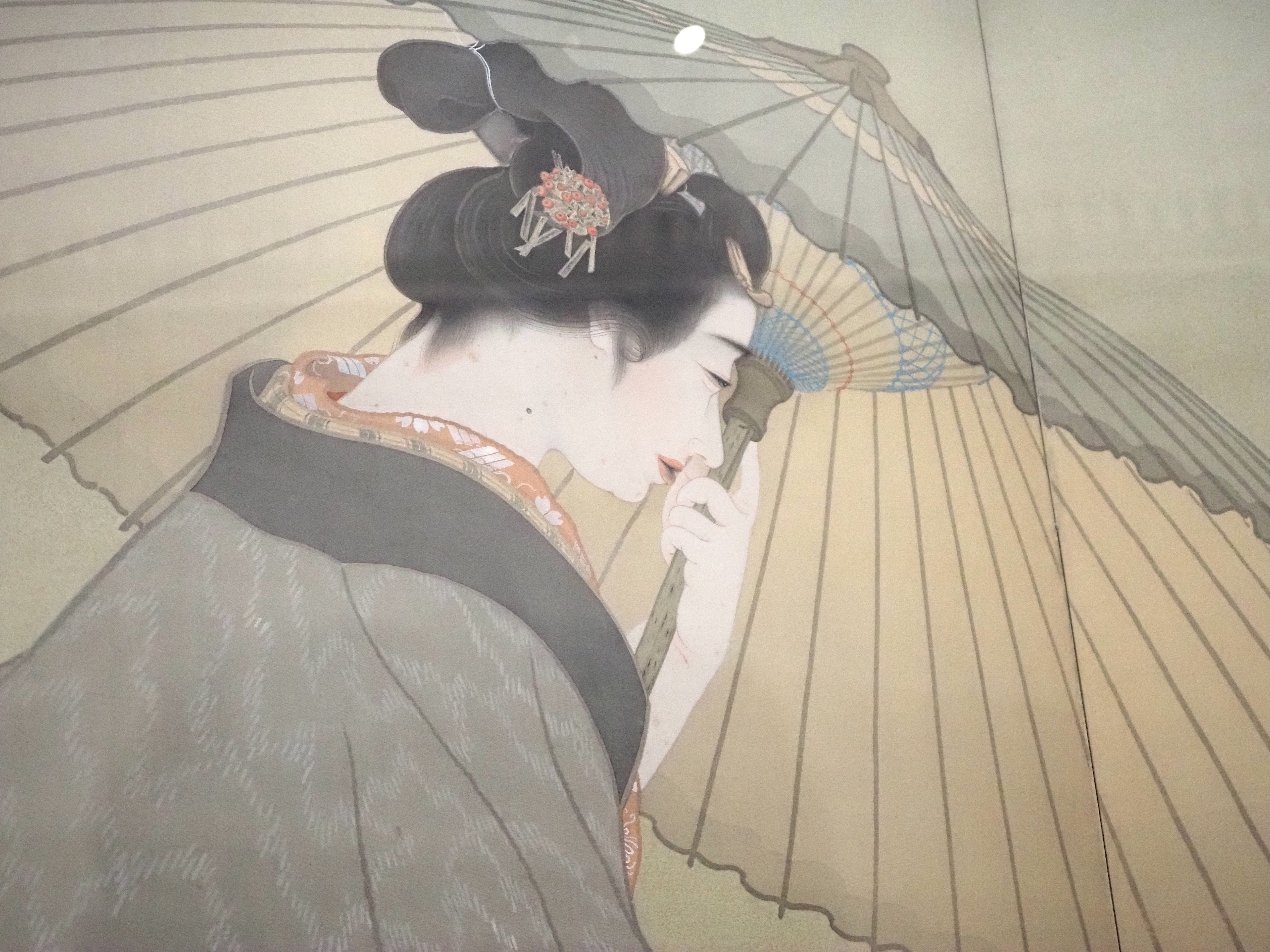 絵画：・作者名：・佐藤光園・画題：・美人画