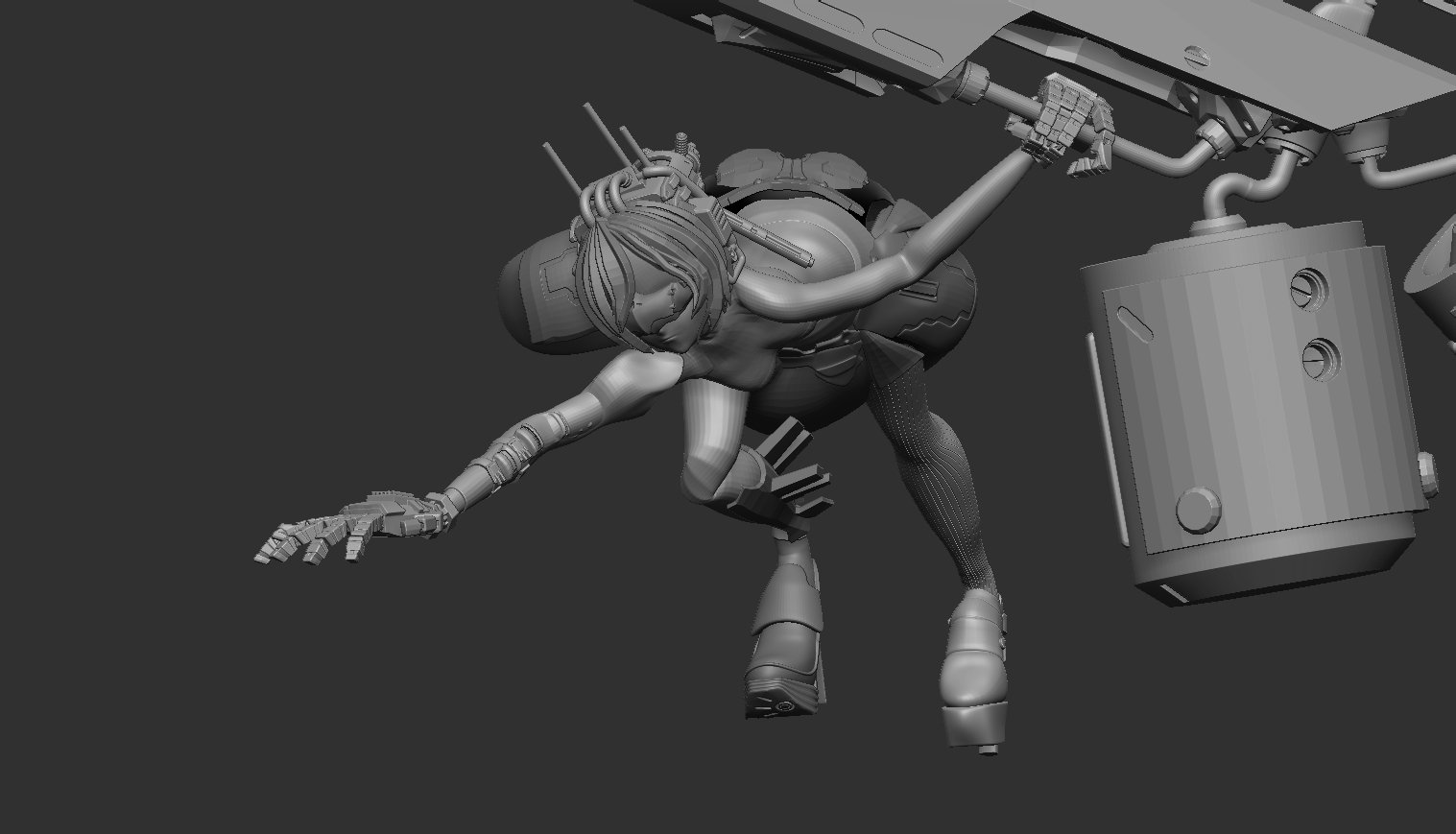 キャラクタークリエイター4とZBrushの連携について（実践編）｜VVVVs