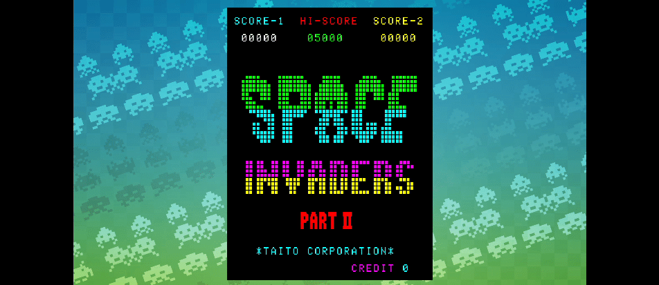スペースインベーダーシリーズを所持している分遊んだ話+2 前編