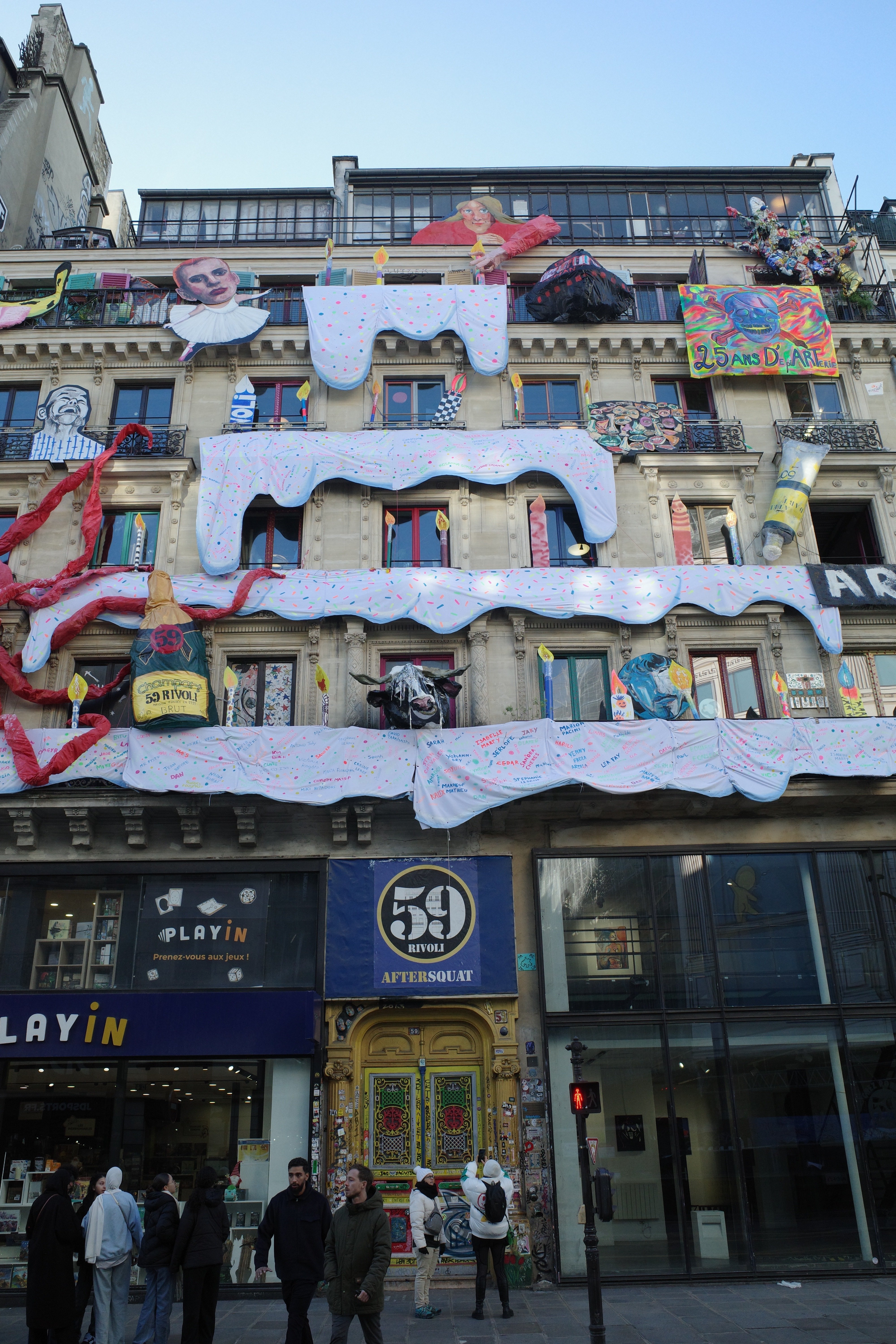 不法占拠から始まったパリのアートスペース｜59リヴォリ｜Gigi