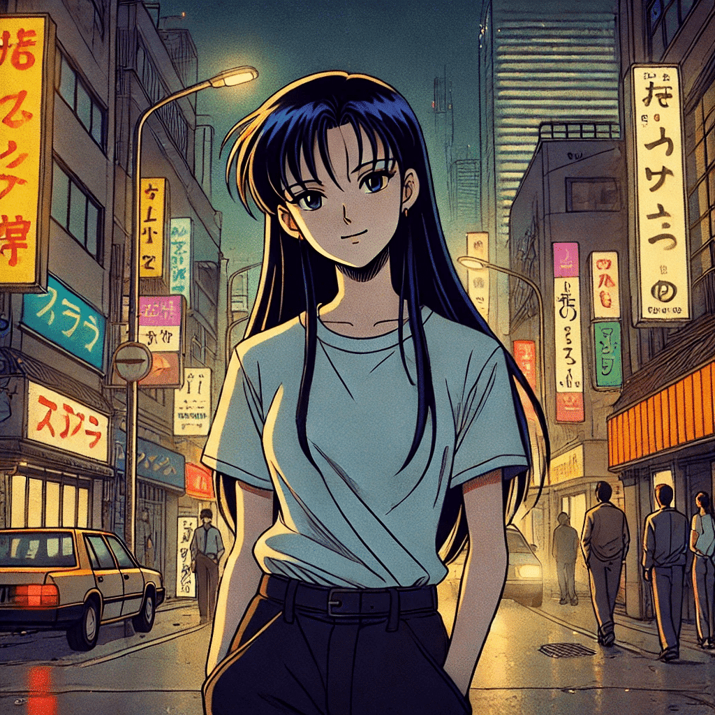 初心者でも簡単！画像生成AI「DALL-E」で90年代アニメ風のイラストを