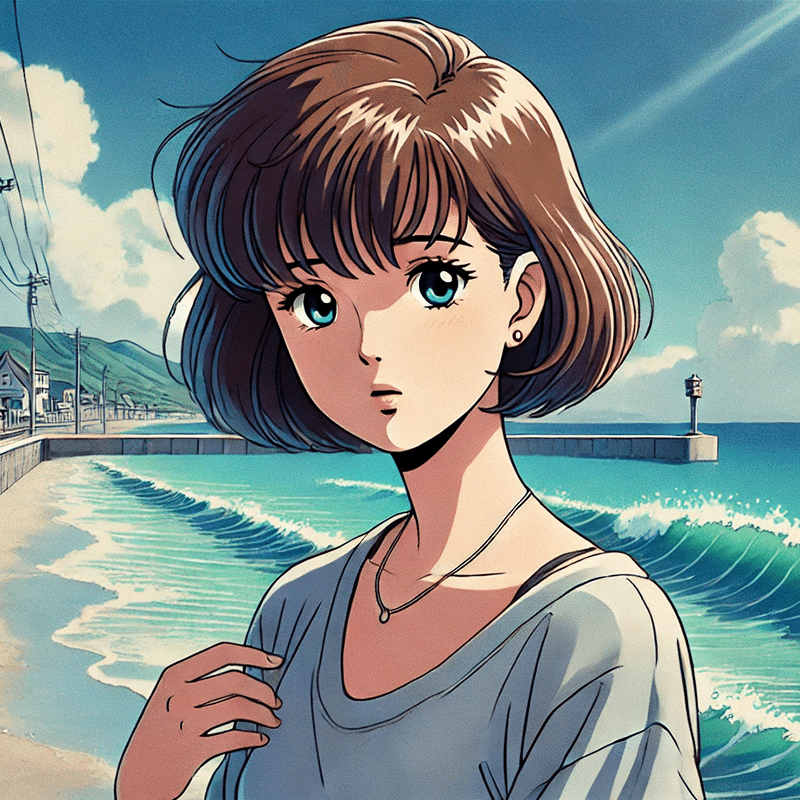 初心者でも簡単！画像生成AI「DALL-E」で90年代アニメ風のイラストを