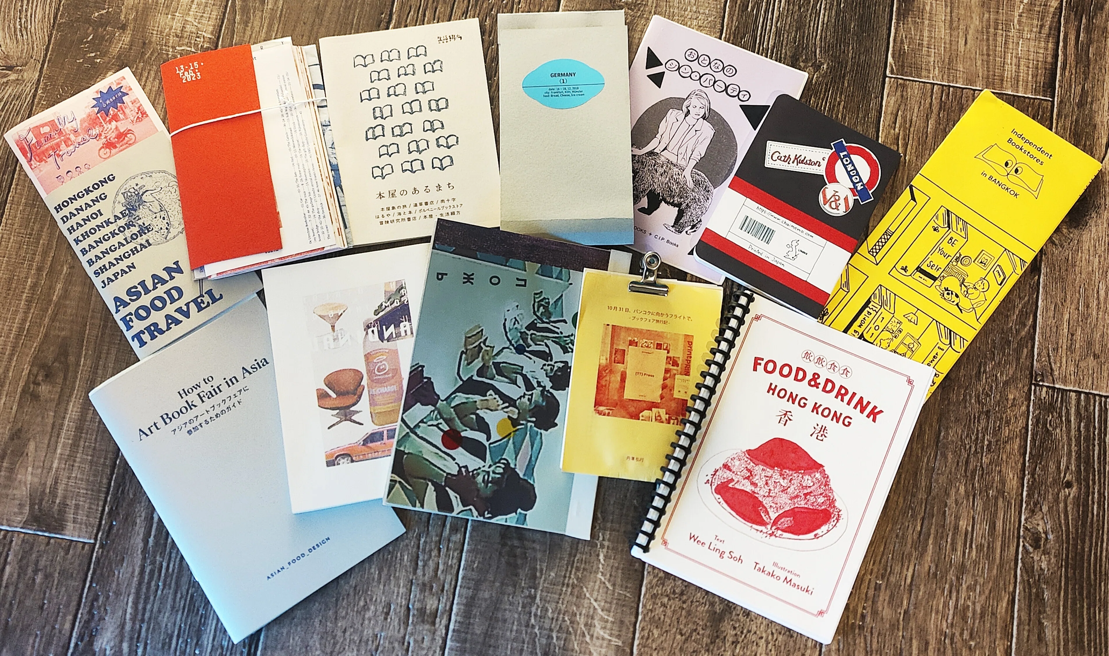 特典付き‼️ Adam Zhu 限定ZINE ZINEをつくってみよう！その①｜独立日記 本屋への道 053｜Nuts Book Stand