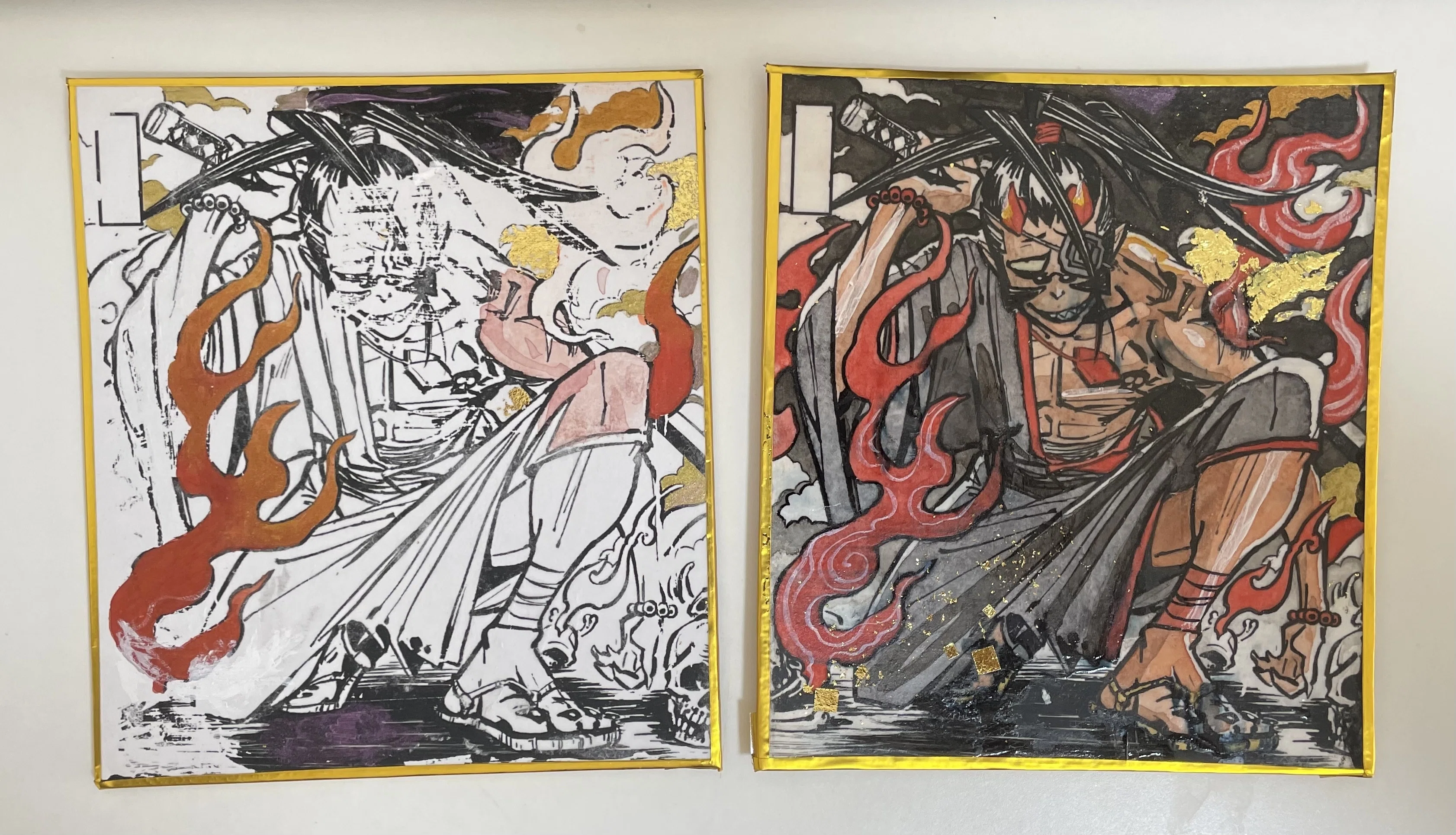 色紙＆画材について｜9番太
