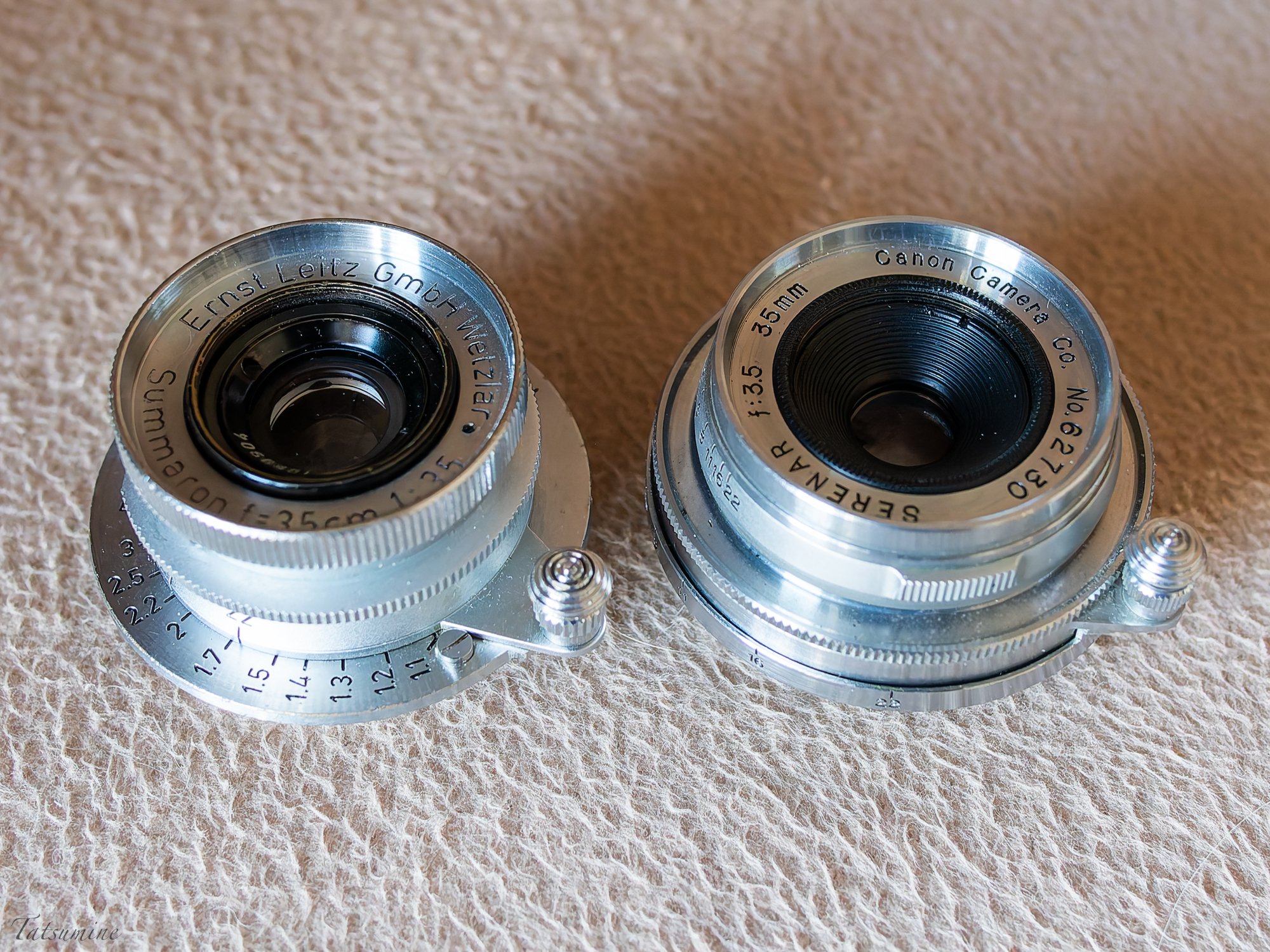 ジャンク Canon キャノン SERENAR F3.5 100mm カメラ レンズ L