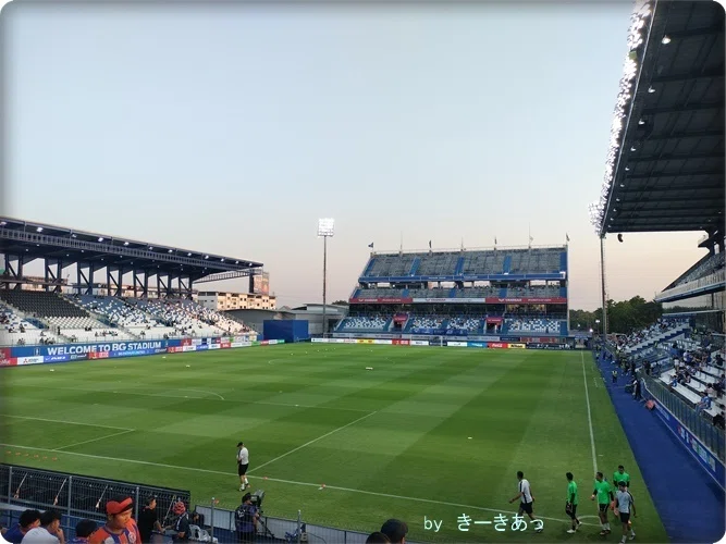 T1第21節 BGパトゥム・ユナイテッド対ポートFC観戦記【タイリーグ2024