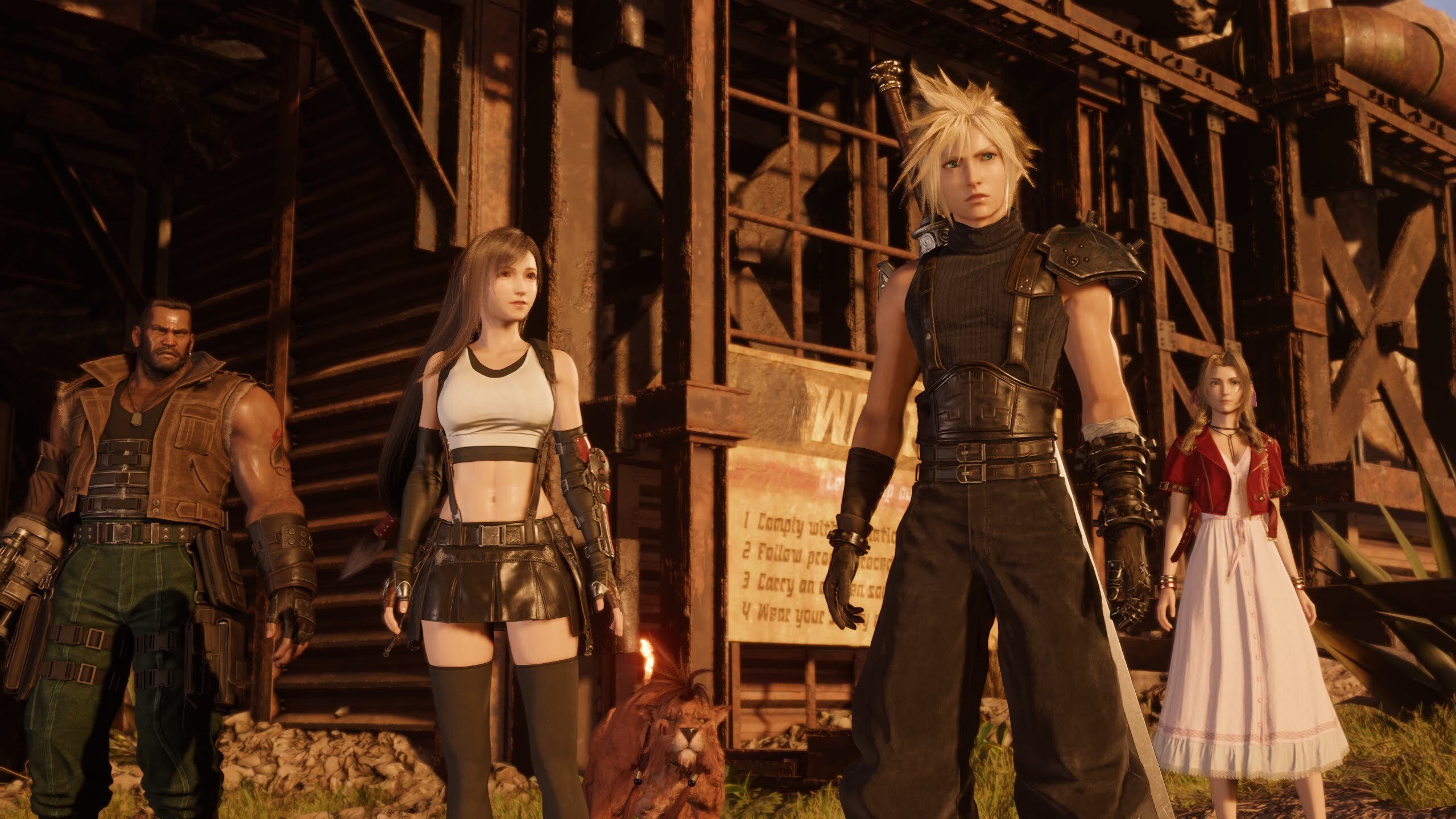FF7R 序盤感想】 FF7リバースに感じた、「世界の不自然さ」を