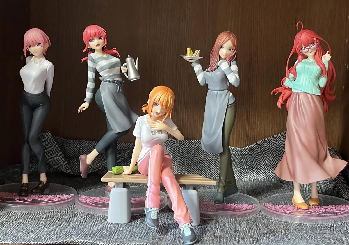 五等分の花嫁 五つ子ハネムーンのフィギュアを確認するはなし｜watariko