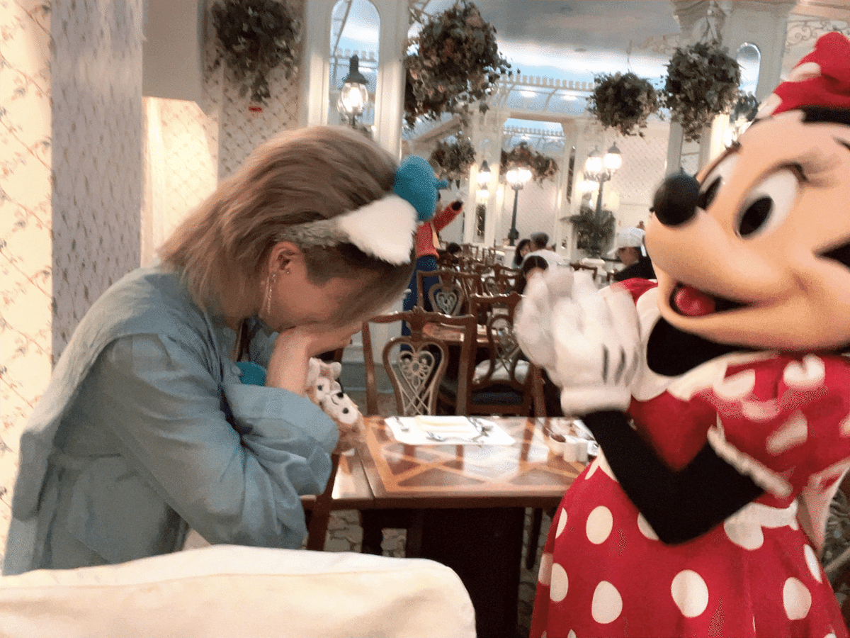 香港ディズニー旅行記⑨エンチャンテッドガーデンの