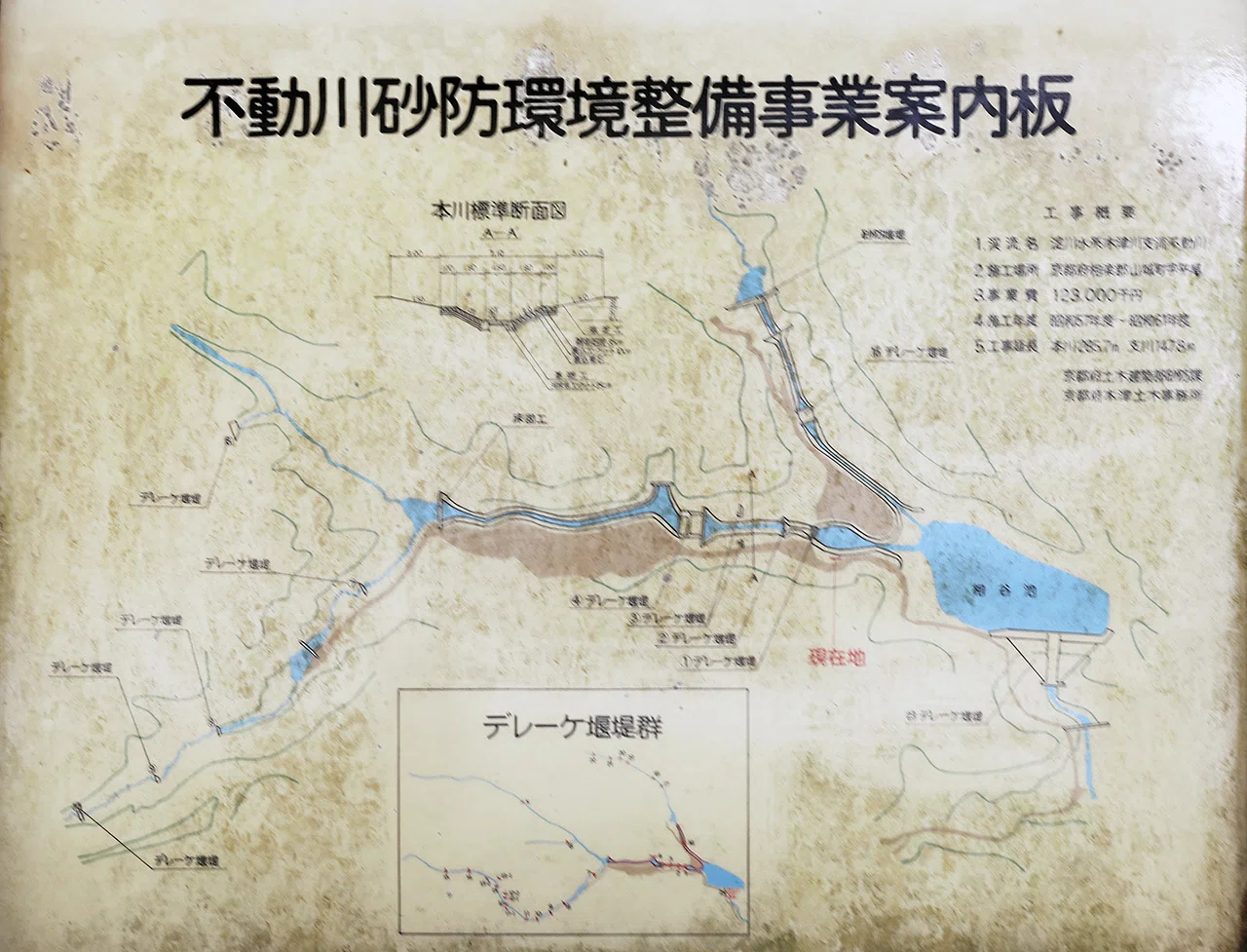 カット25 明治の砂防堰堤を飾るツツジ｜sasayan