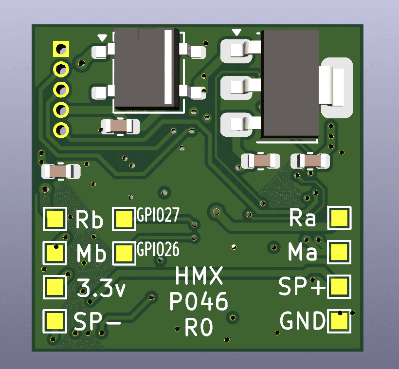 Dekoページ！ P046 20x20 Sound DCC Decoder｜Tetsuo (HMX)