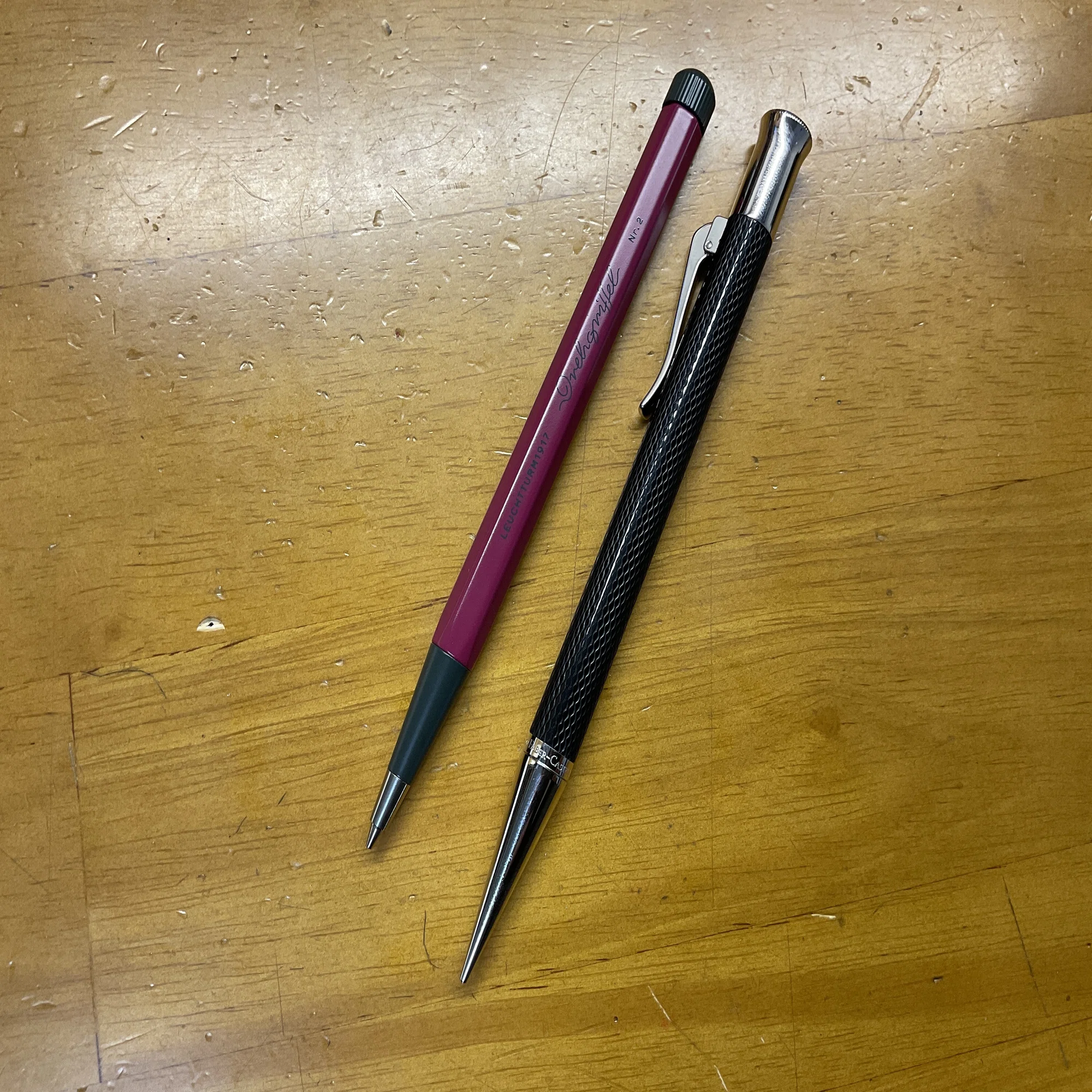 伯爵と内部機構が同じシャーペンあった…｜立自摸対々三暗刻