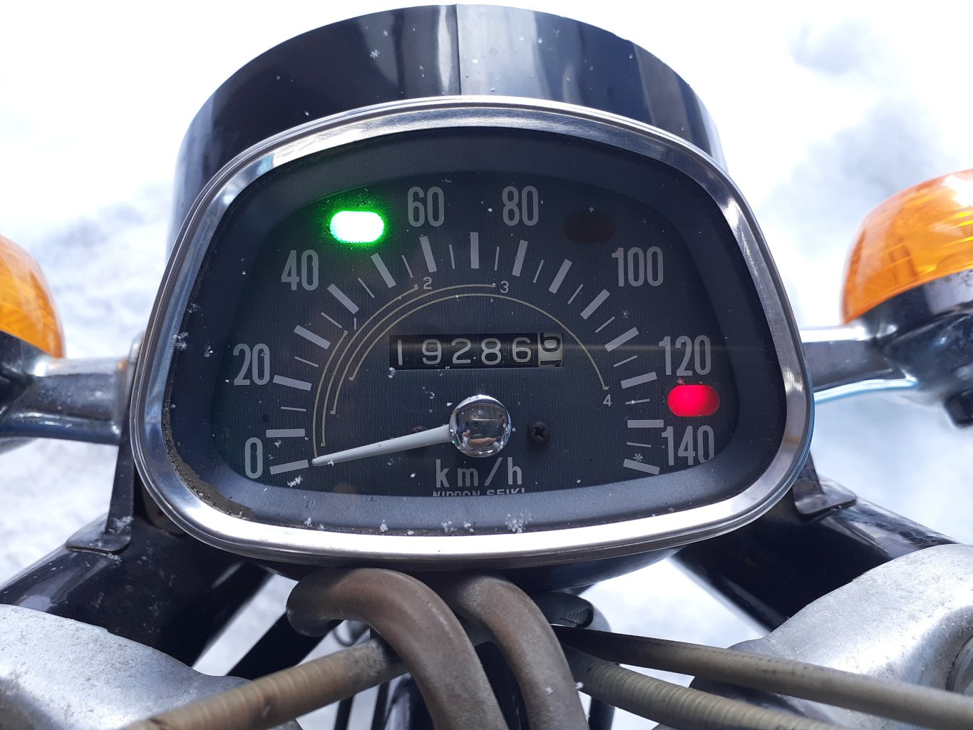 cd125 初期型 中古】青森発 ホンダ CD125 初期型 イエロー 東電 部品取車の落札情報