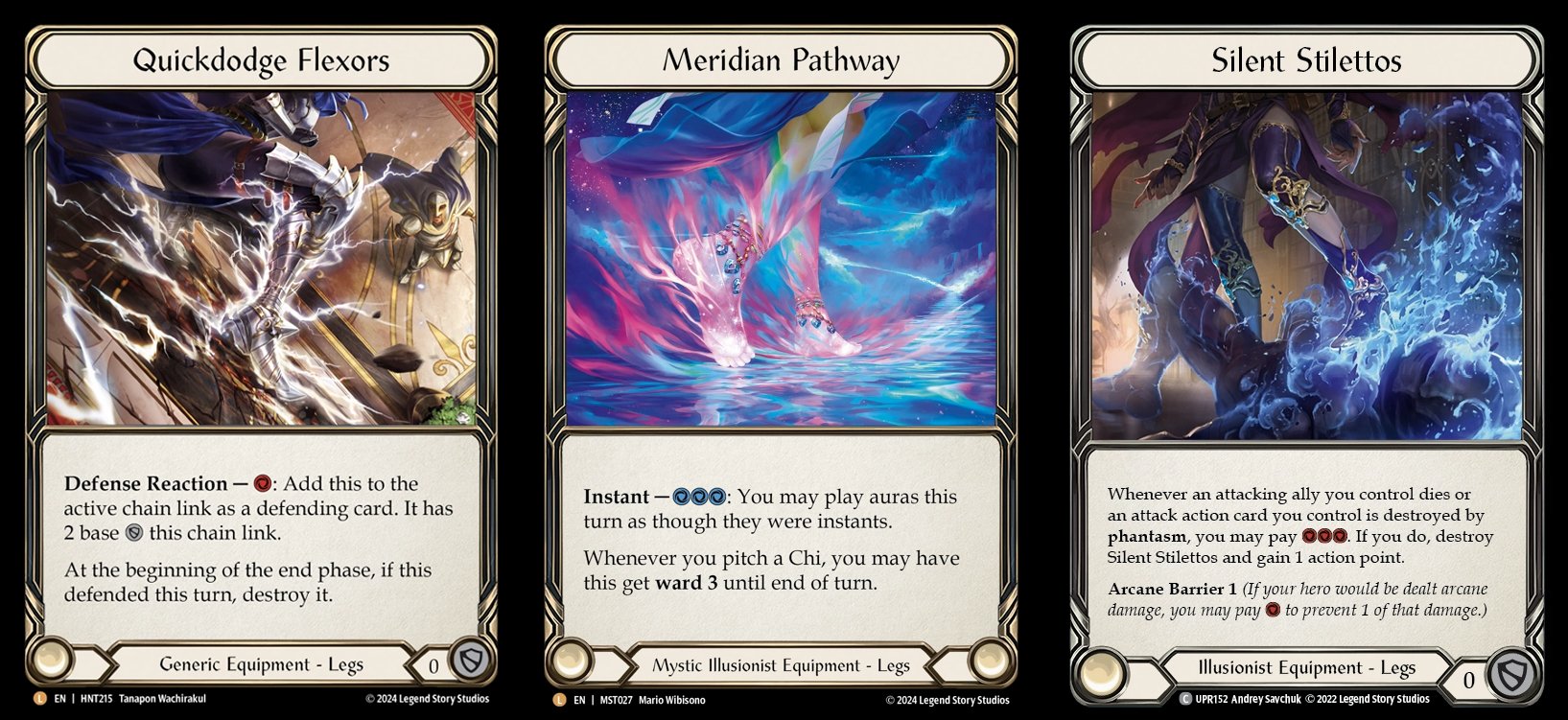 FAB　英語版　属性回避　Quickdodge Flexors　RF FAB英語版属性回避Quickdodge FlexorsRF