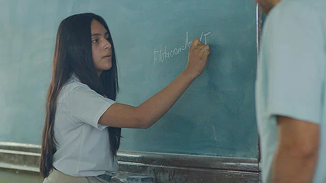 映画『型破りな教室』のワンシーン