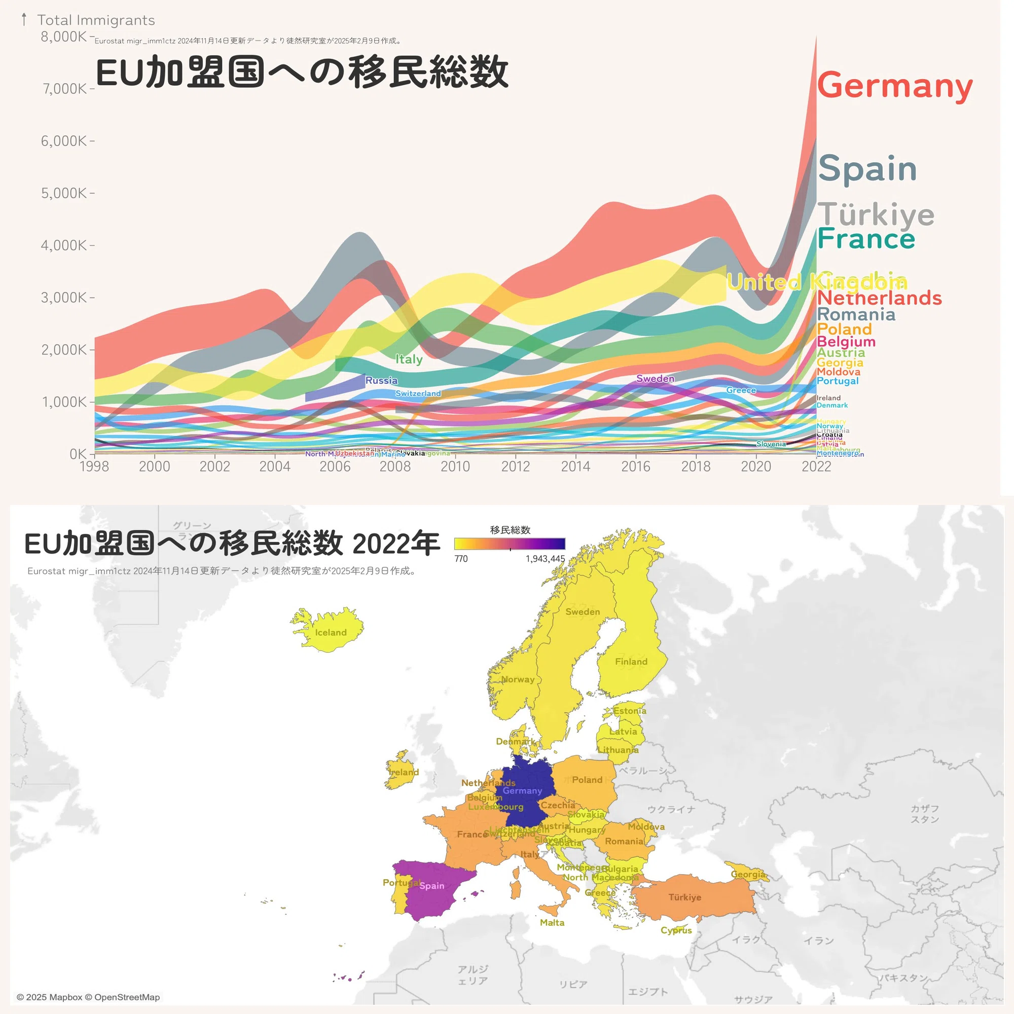 Bling-Bang-Bang-Born」なぜ東欧から?海外ヒットの構造をデータ可視化 