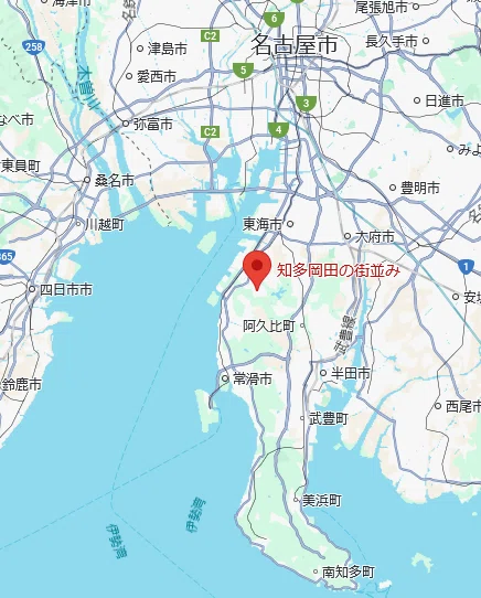 知多岡田の街並みは、超地味スポットでした｜mietzsche_k