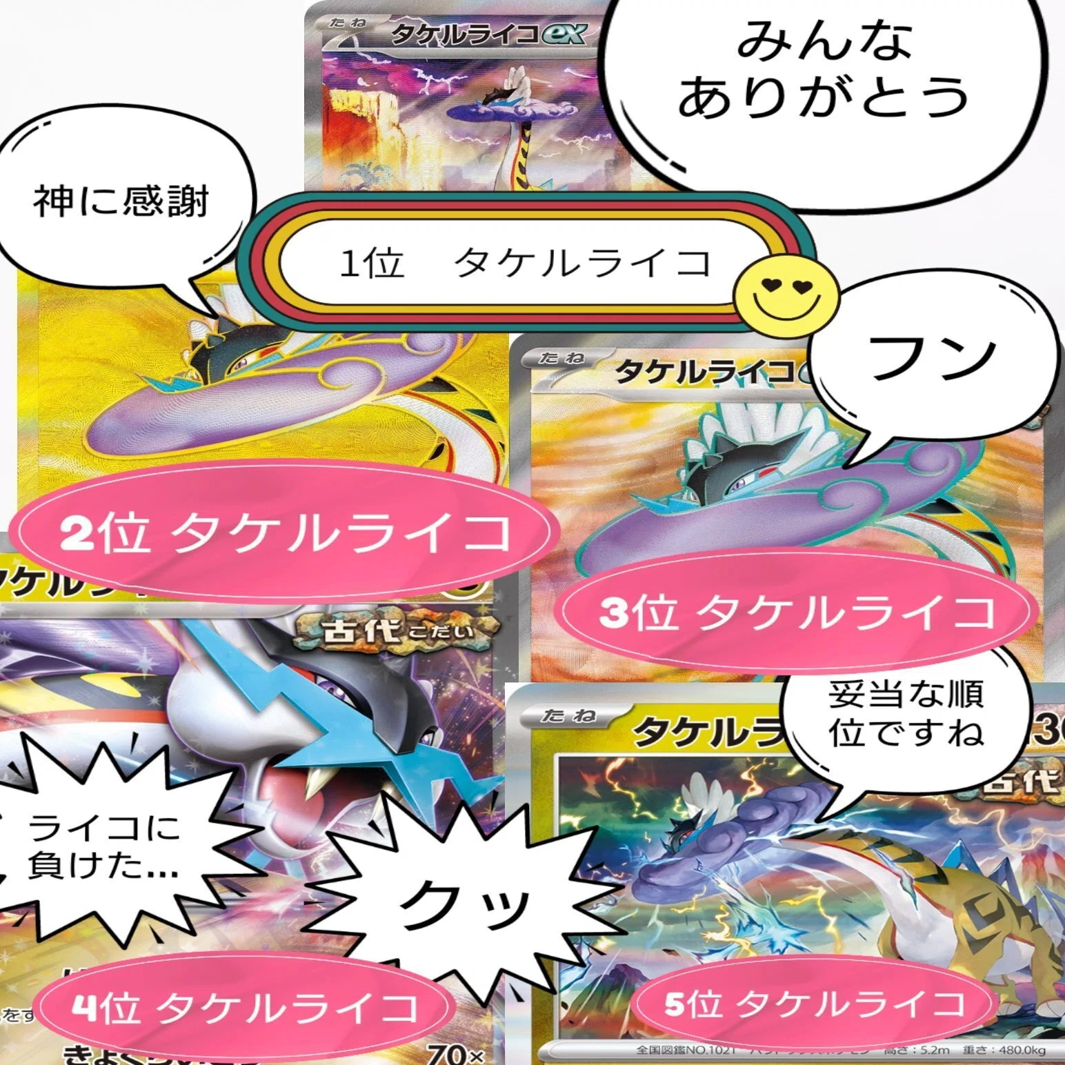 2025シティリーグS3準優勝】ライコを喰うならアンフェアライコ使え 