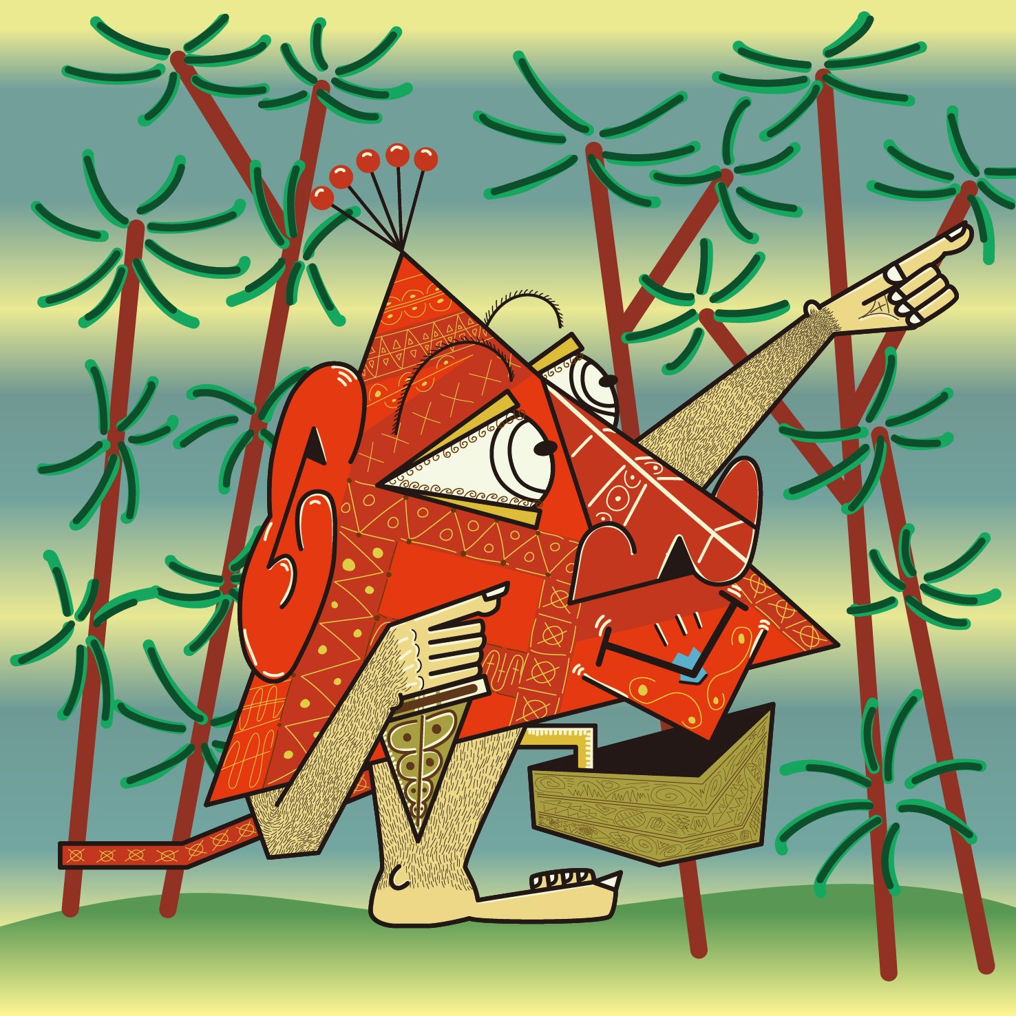 カガカガ』のファンアートを描いてみた。｜山川恭平 KYOKYO