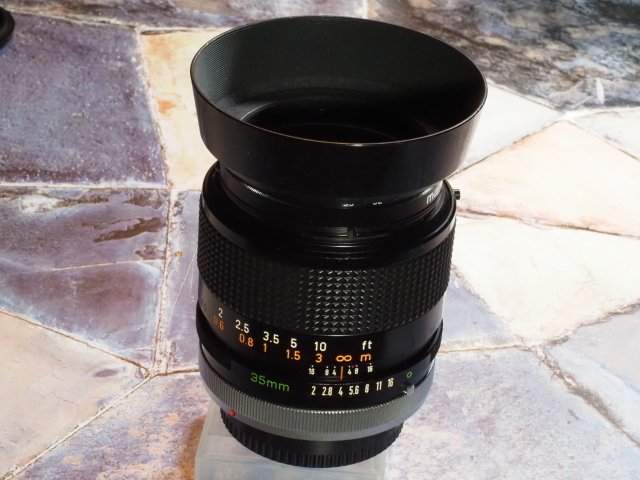 レンズ沼の歩き方」Canon FD 35㎜ 1：2 S.S.C (I)｜saphirinus