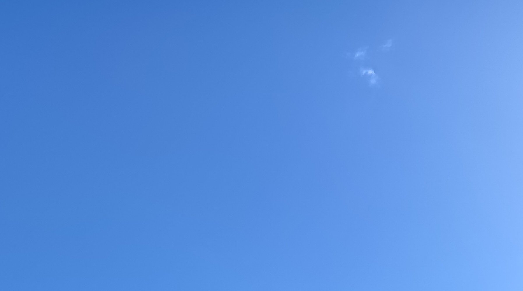 温かな日差し、青い空｜haruka