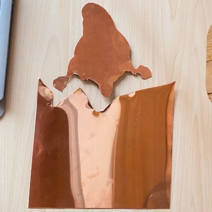 早いもの勝ち❗今年ラス1　手作り額付き銅版画応用絵画　「にゃんこアタック」 今月来月残りラス1販売！早いもの勝ち❗手作り額付き銅版画作品