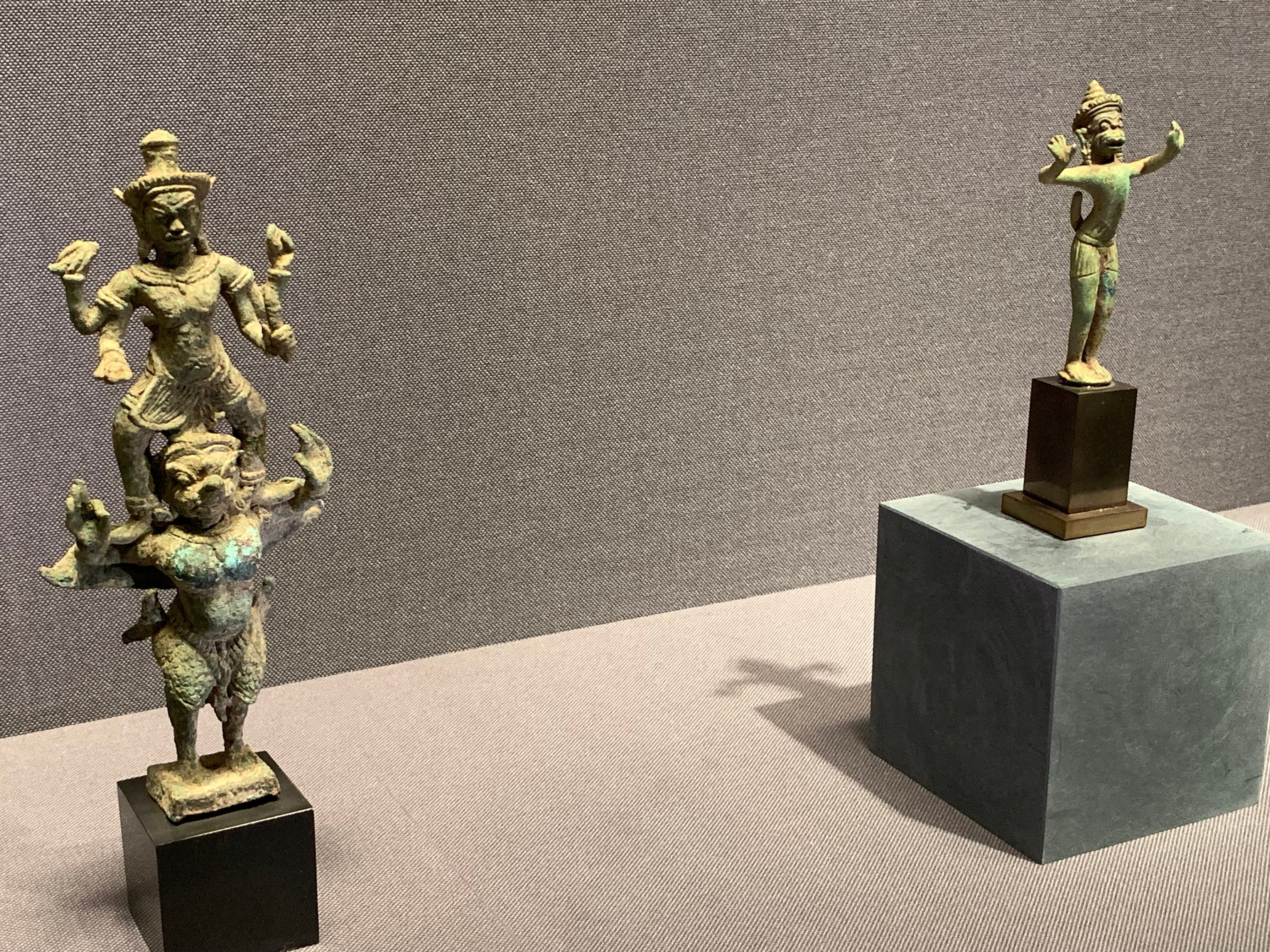 クメール青銅 女神立像 （東京国立博物館（3） | タイのクメール