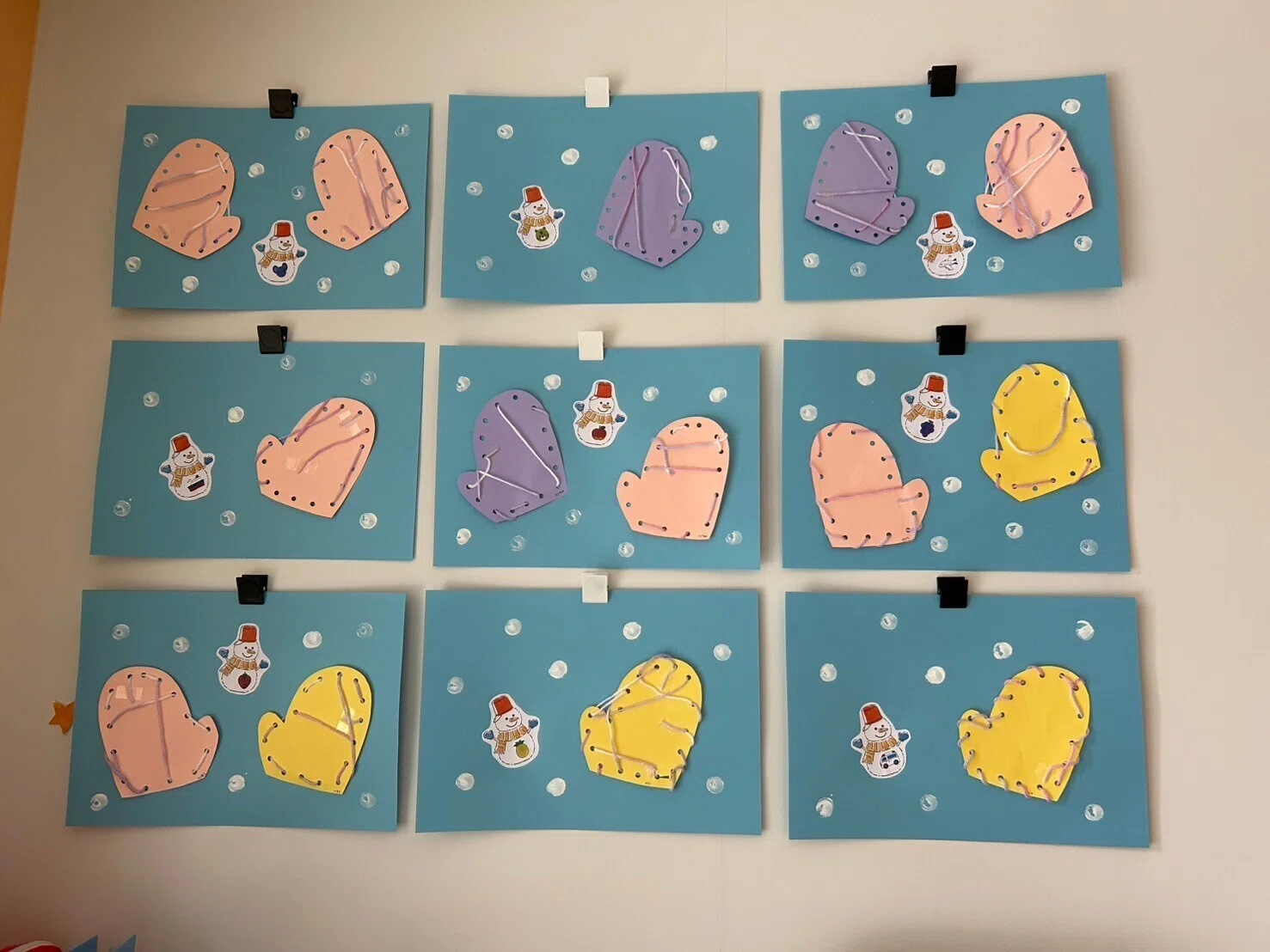 あそか苑まぁや保育所】2月の製作で手袋を作りました！｜あそぶろぐ