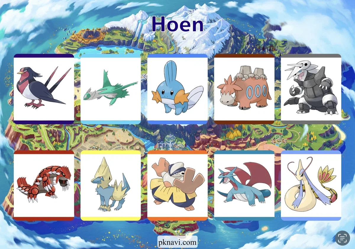 好きなポケモン〜世代ごとに〜|シアラ