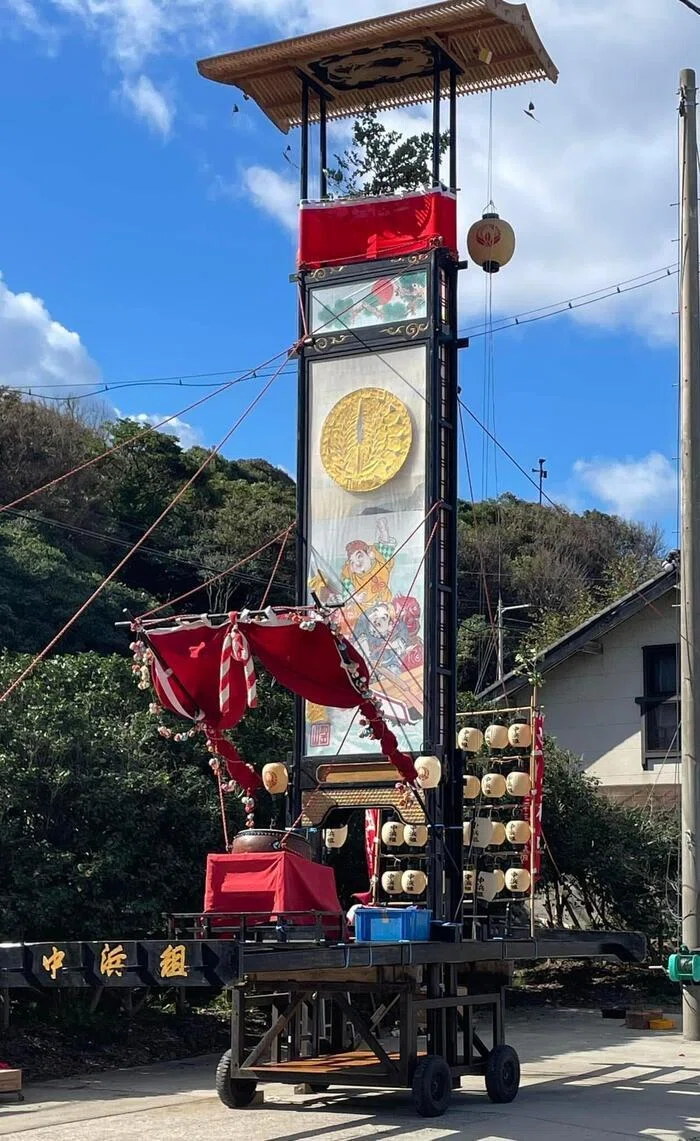 ボンボリ　キリコ祭り　赤い木製六角形フレーム 日本遺産ソムリエ寄稿文】震災後の「キリコ祭り」はどうなった