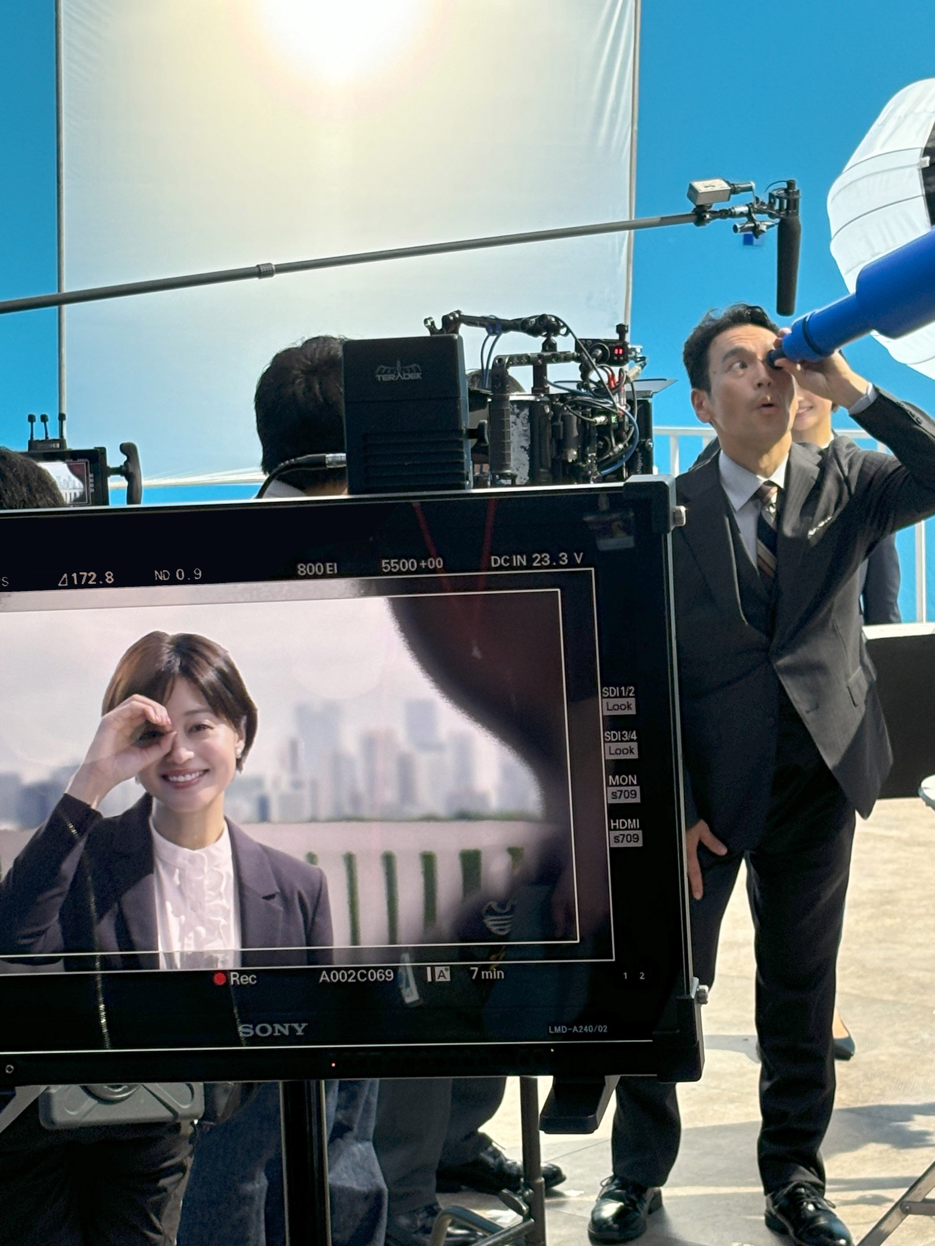 CM現場レポート】営業の未来を変える巨大天体望遠鏡！？ユーソナー新CM