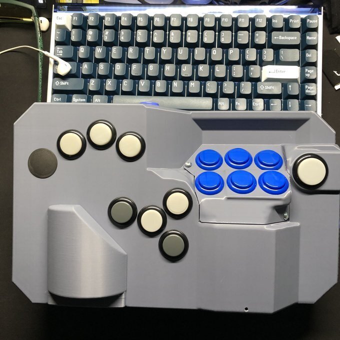 ガフロコントローラー LI.TERAS mini oneframeボタン換装 初めて