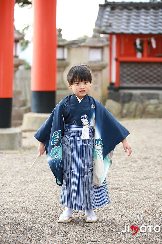 奈良公園で七五三ロケーションフォト