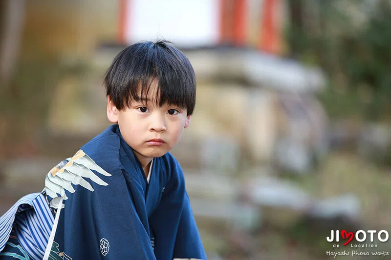 奈良公園で七五三ロケーションフォト