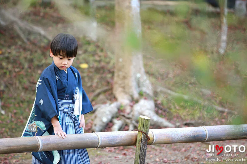 奈良公園で七五三ロケーションフォト