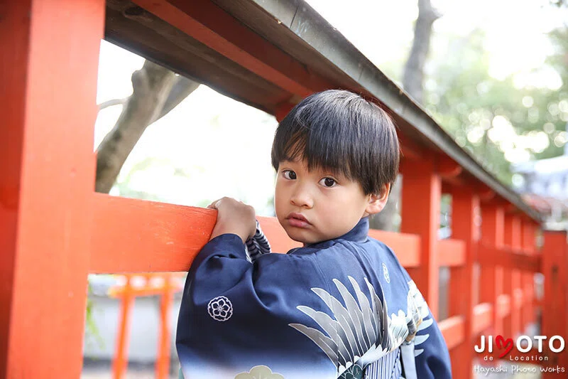 奈良公園で七五三ロケーションフォト