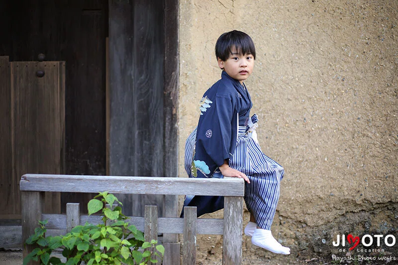 奈良公園で七五三ロケーションフォト