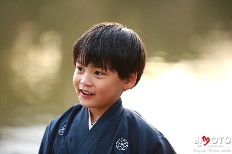 奈良公園で七五三ロケーションフォト
