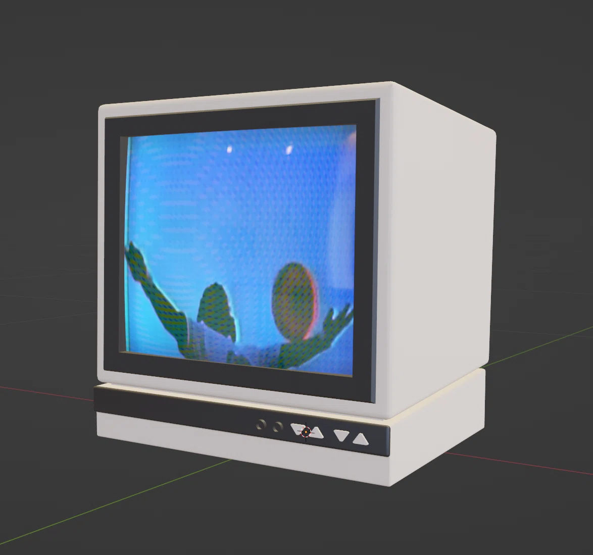 ブラウン管テレビ 3台セット（アート用カスタム） マックスプレミアム
