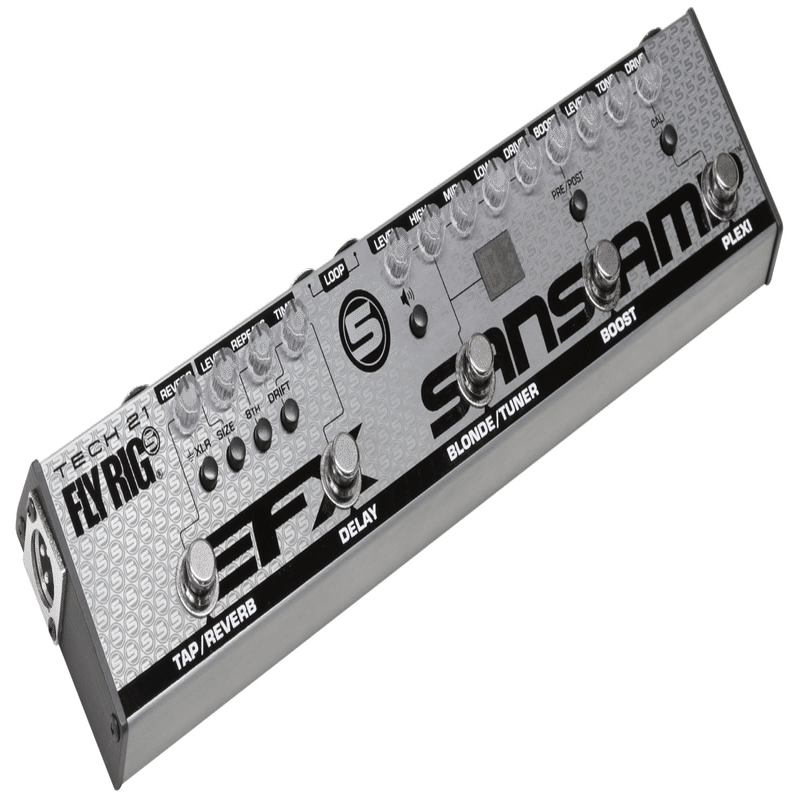軽量＆コンパクト！SansAmp流マルチエフェクター「TECH21 FLYRIG5-V2