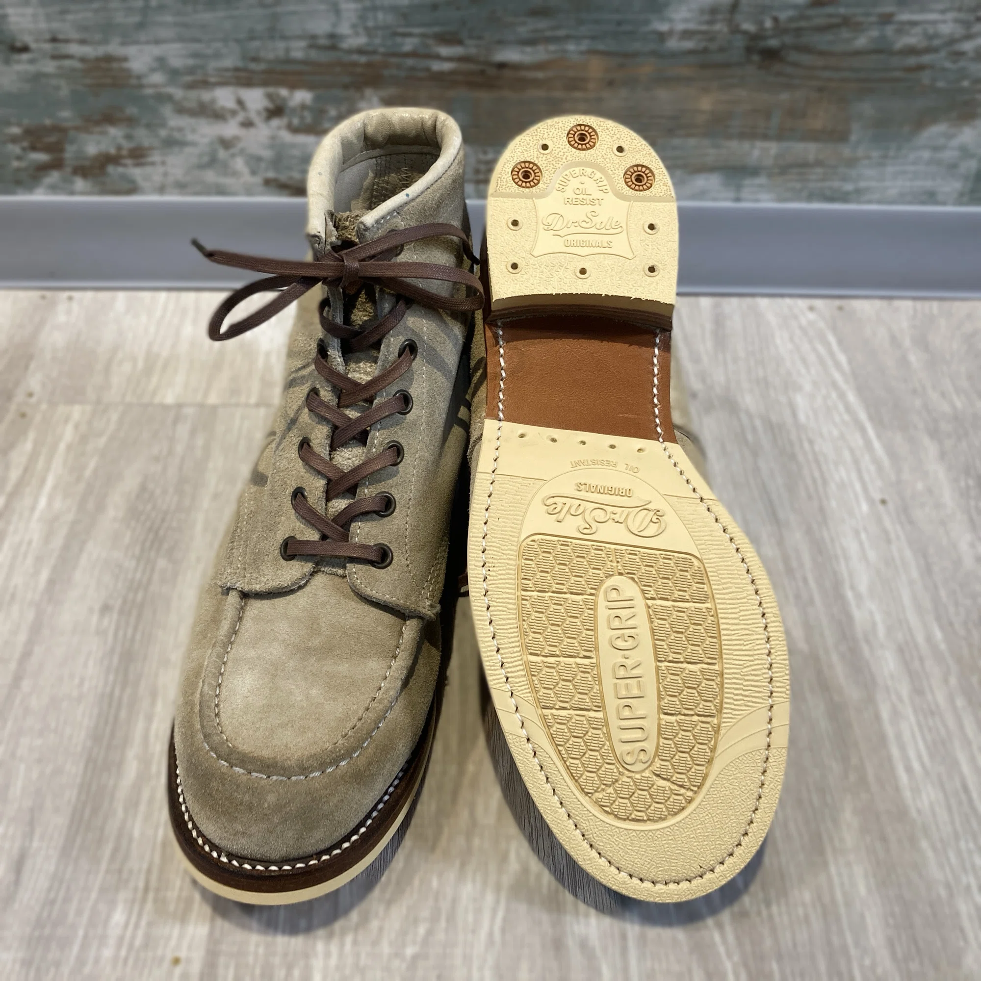 ソールカスタム/ブーツカスタム】CHIPPEWA Moc Toe/チペワモックトゥ 