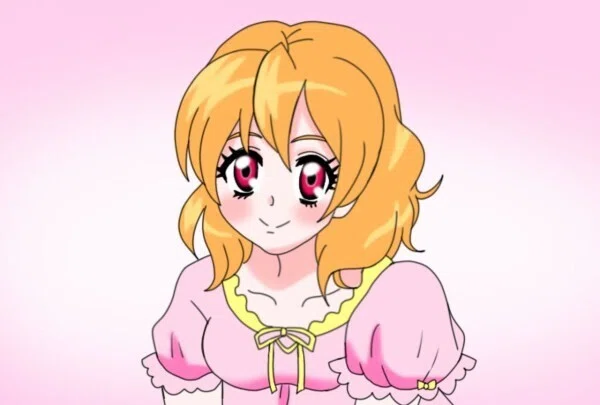 髪を下ろしたラブ【フレッシュプリキュア!】｜絵描きの冒険者KATOSAN