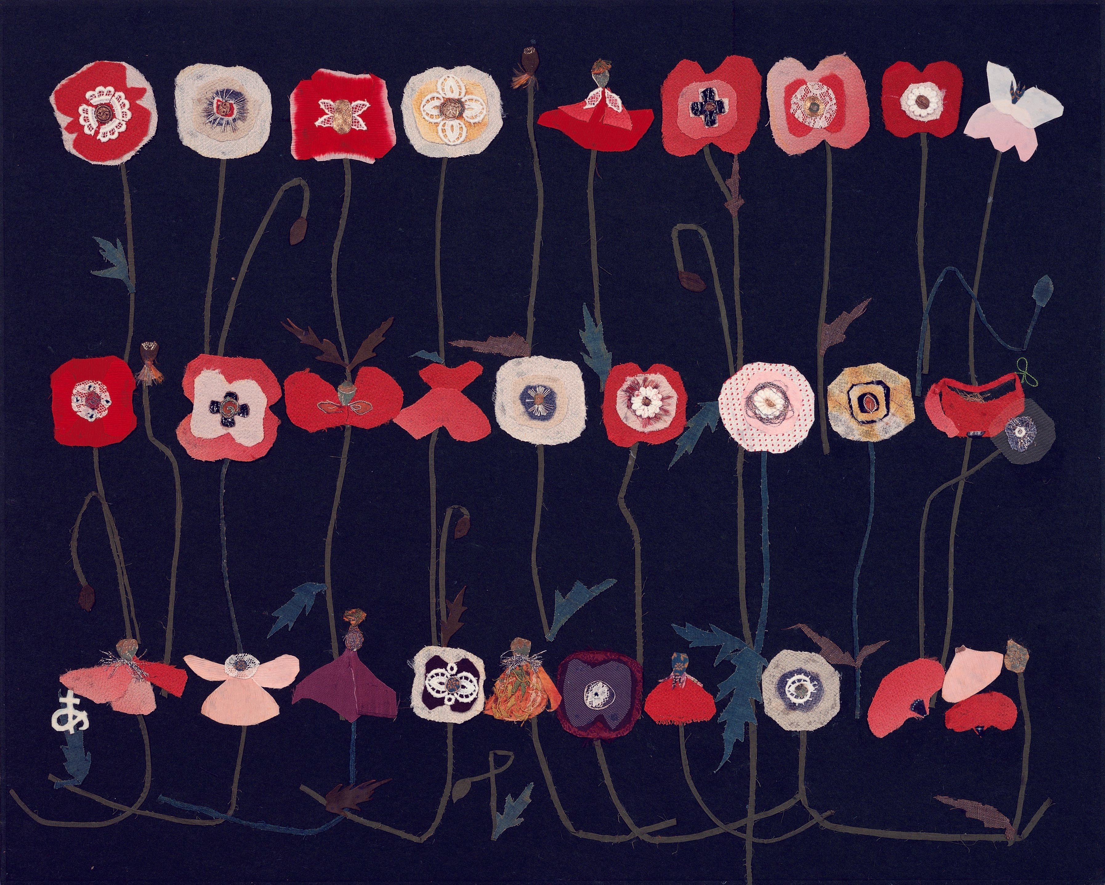 宮脇綾子のアプリケ創作に新たな視点｜白鳥 正夫