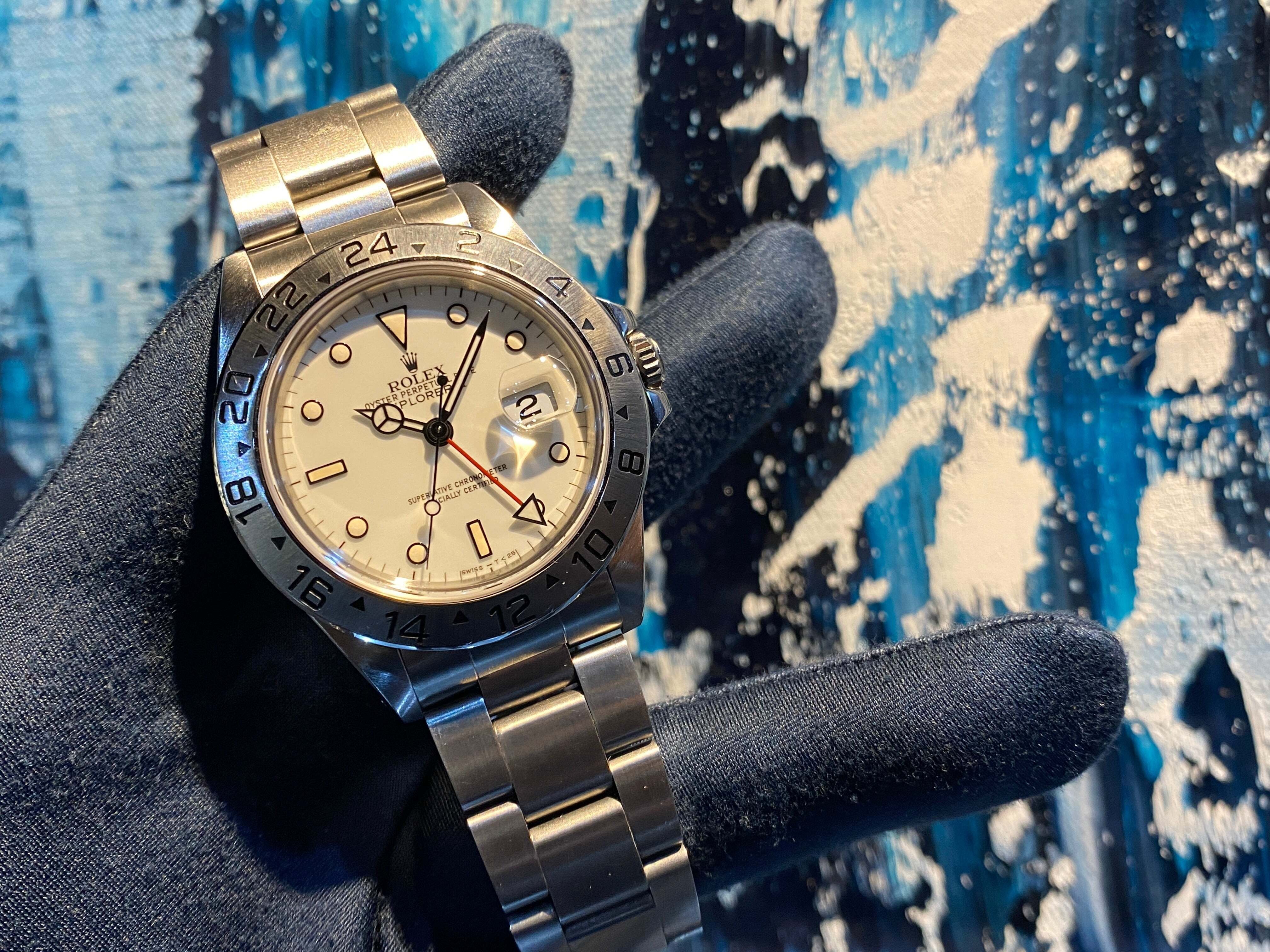 PaleNeØ/レゾンテノール ロレックス エクスプローラーII 16570 ブラック Z番 | ARBITRO